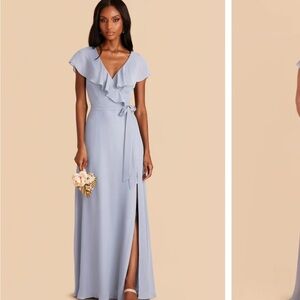 Birdy Grey Dusty Blue Bridesmaid Dress